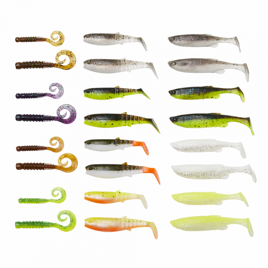 Kit Leurres Souples Savage Gear Perch Academy Leurre de la pêche