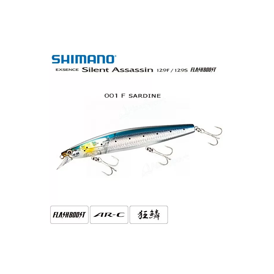 Shimano Exsence Silent Assassin 129F Flash Boost Xm-112T F Sardine 001