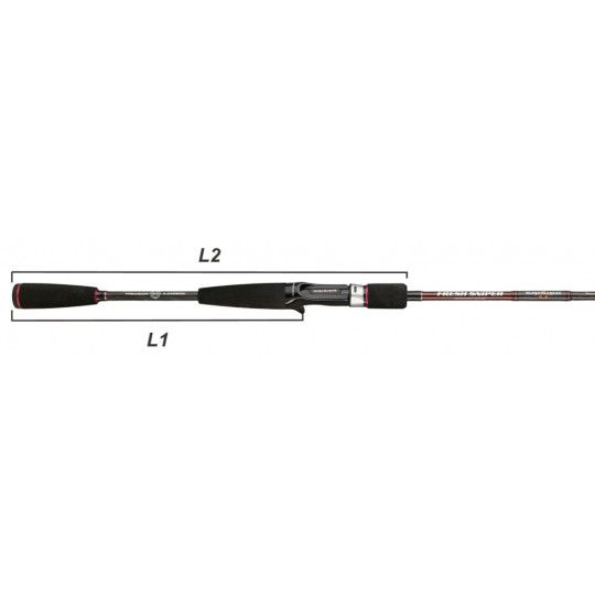 Casting Rod Sakura Fresh Sniper 662 MH