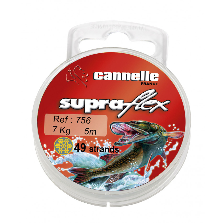 Spule Geflochtene Angelschnur Cannelle SupraFlex 5m