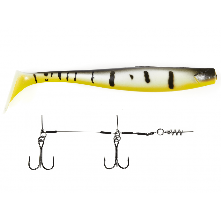 Soft Bait Lucky John Kubira Swim Shad Set 26cm