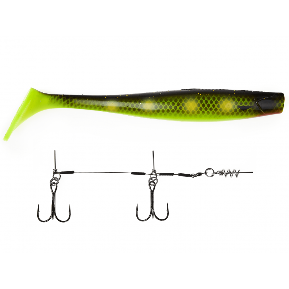 Soft Bait Lucky John Kubira Swim Shad Set 26cm