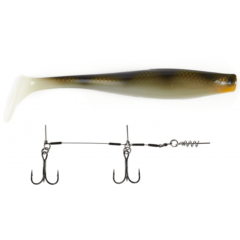 Soft Bait Lucky John Kubira Swim Shad Set 26cm