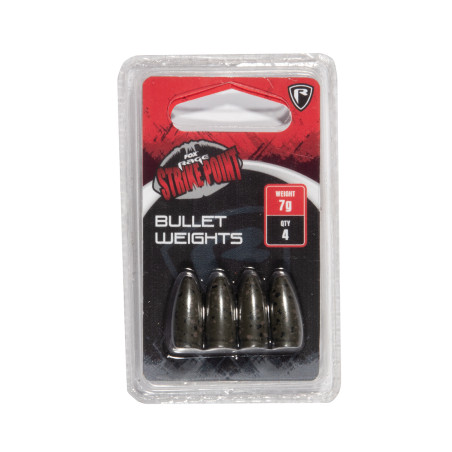 Weight Bullet Fox Rage Strike Point Bullet Weights - Leurre de la pêche