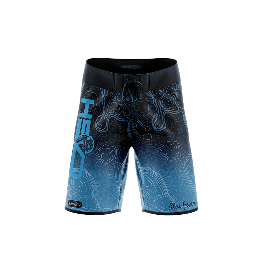 Short Hot Spot Design Boardshort Ocean Performance Batimetría