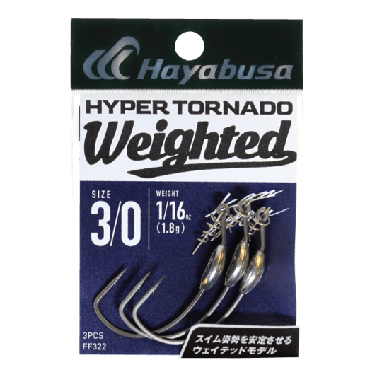 Anzuelo Texan Hayabusa Hyper Tornado Weighted