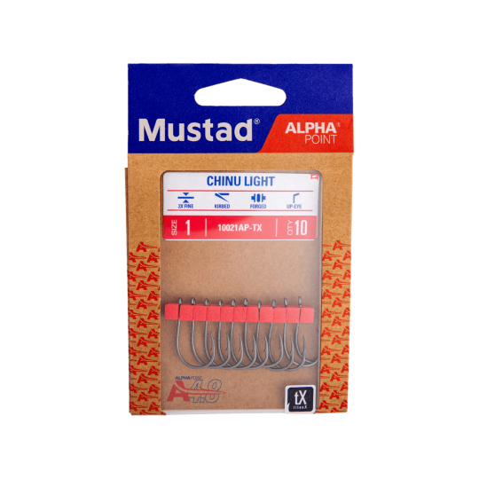 Anzuelo Simple Mustad Alphapoint Chinu Light