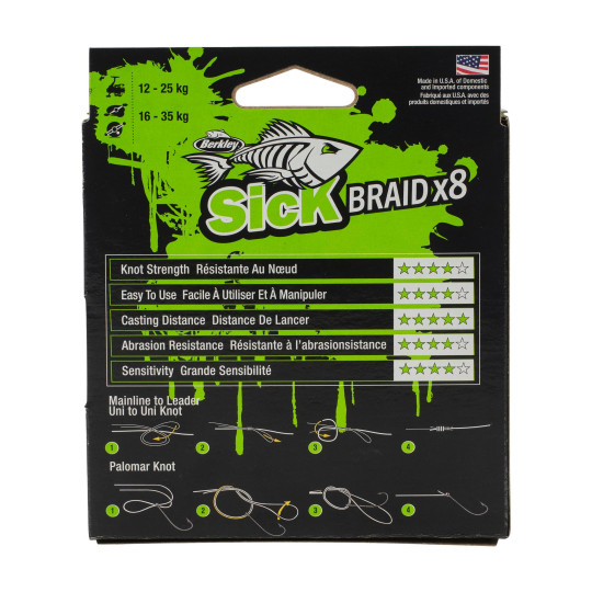 Braid Berkley Sick Braid White 300m