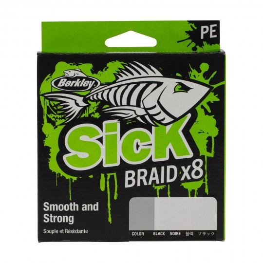 Braid Berkley Sick Braid Black 150m