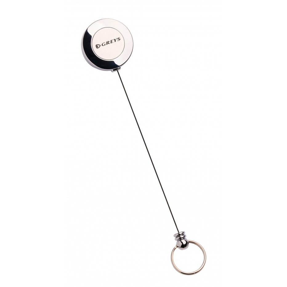 Service Button Greys Pin-On Reel Retractor