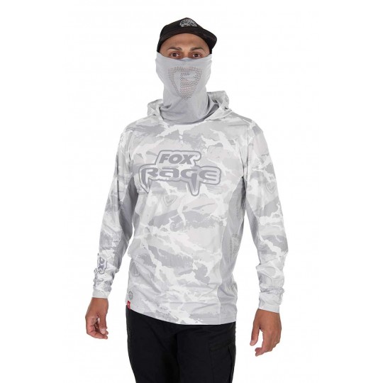 T-Shirt UV Fox Rage Hooded Light Camo