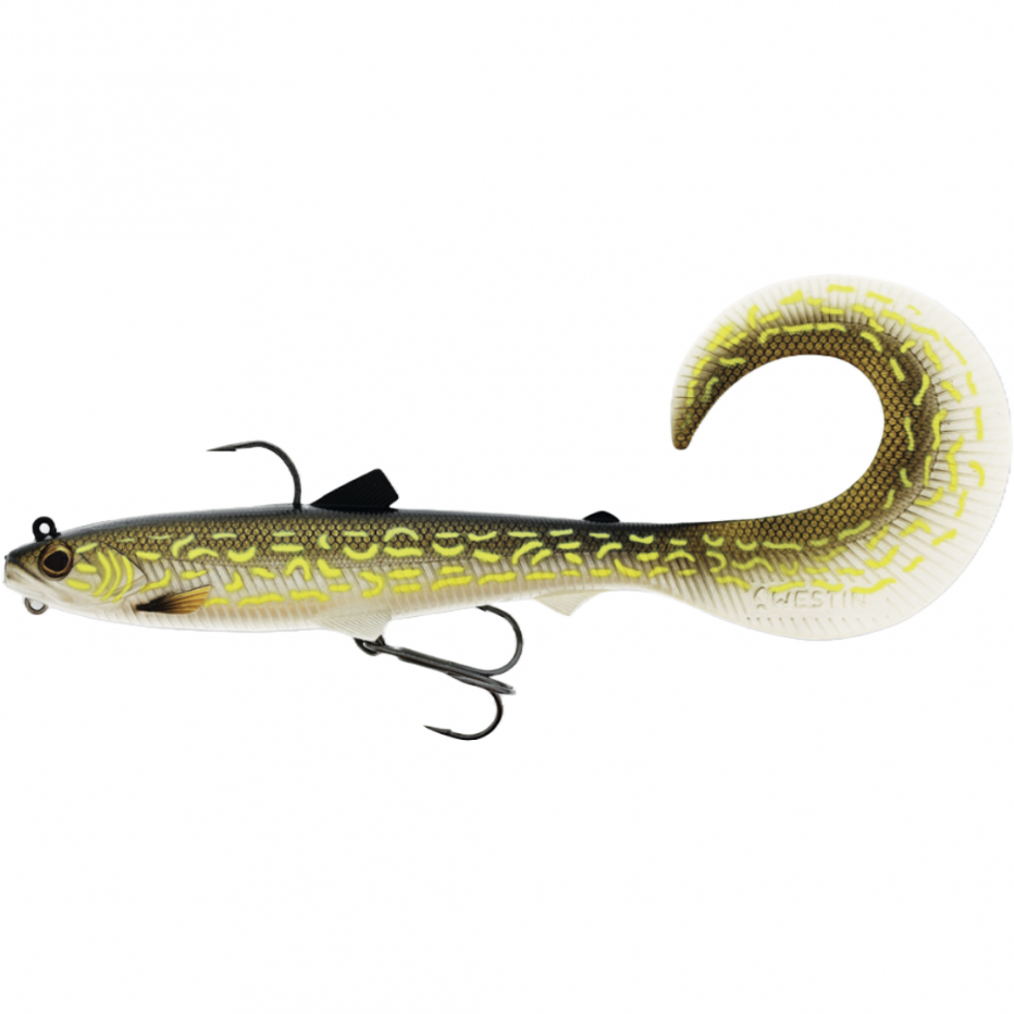 Leurre Souple Westin Bullteez Curltail RNR 21cm