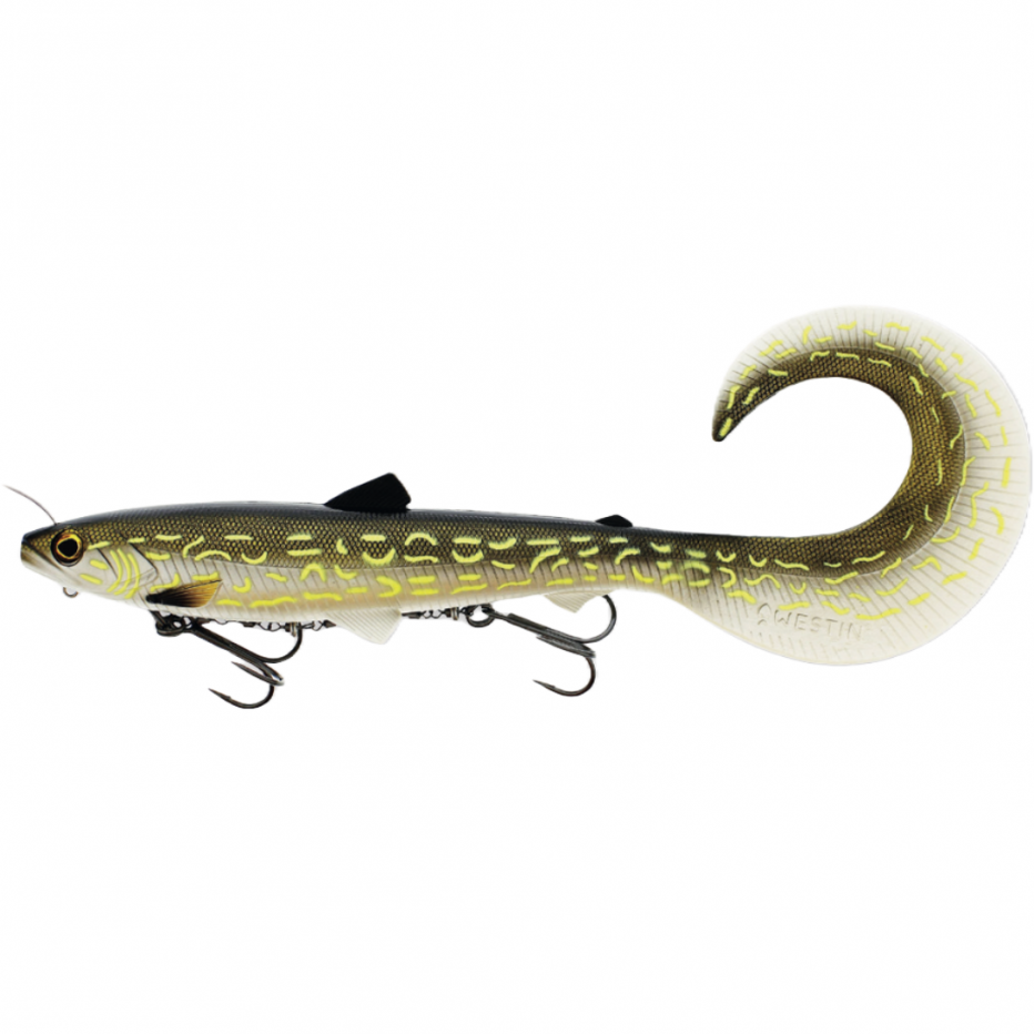 Leurre Souple Westin Bullteez Curltail Inline RNR 33cm