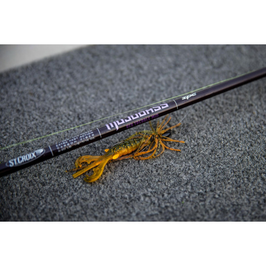 Casting Rod St Croix Mojo Bass Glass Trigon Rip N Chatter 72 HM