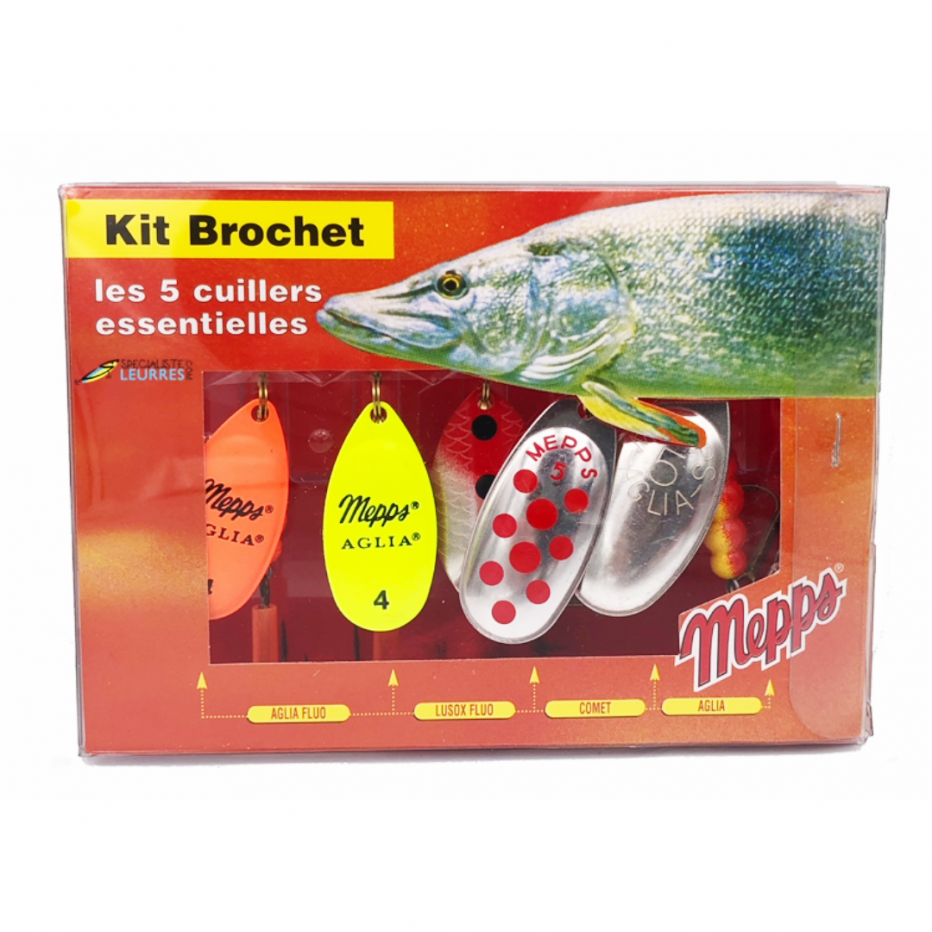 Kit Cuillers Mepps Brochet