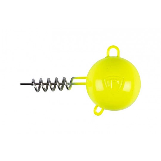 Cabeza Plomada Fox Rage Pelagic Screws UV Yellow