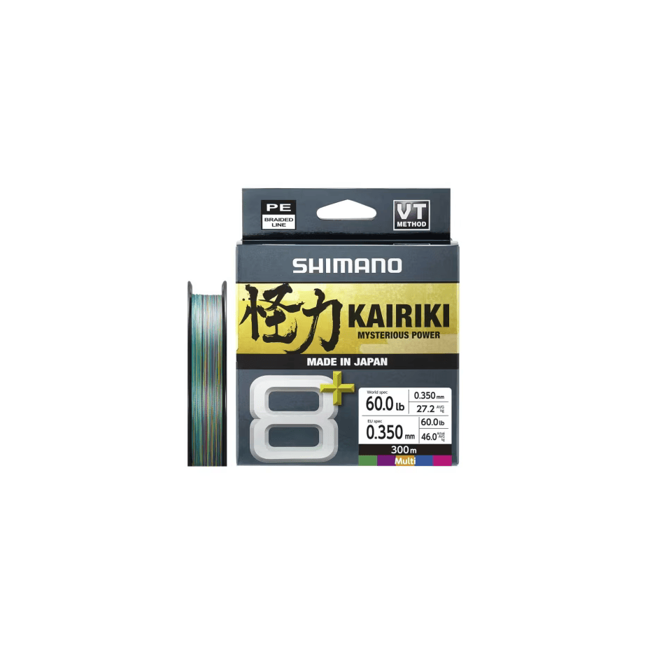 Braid Shimano Kairiki 8 Plus 300m Multicolor