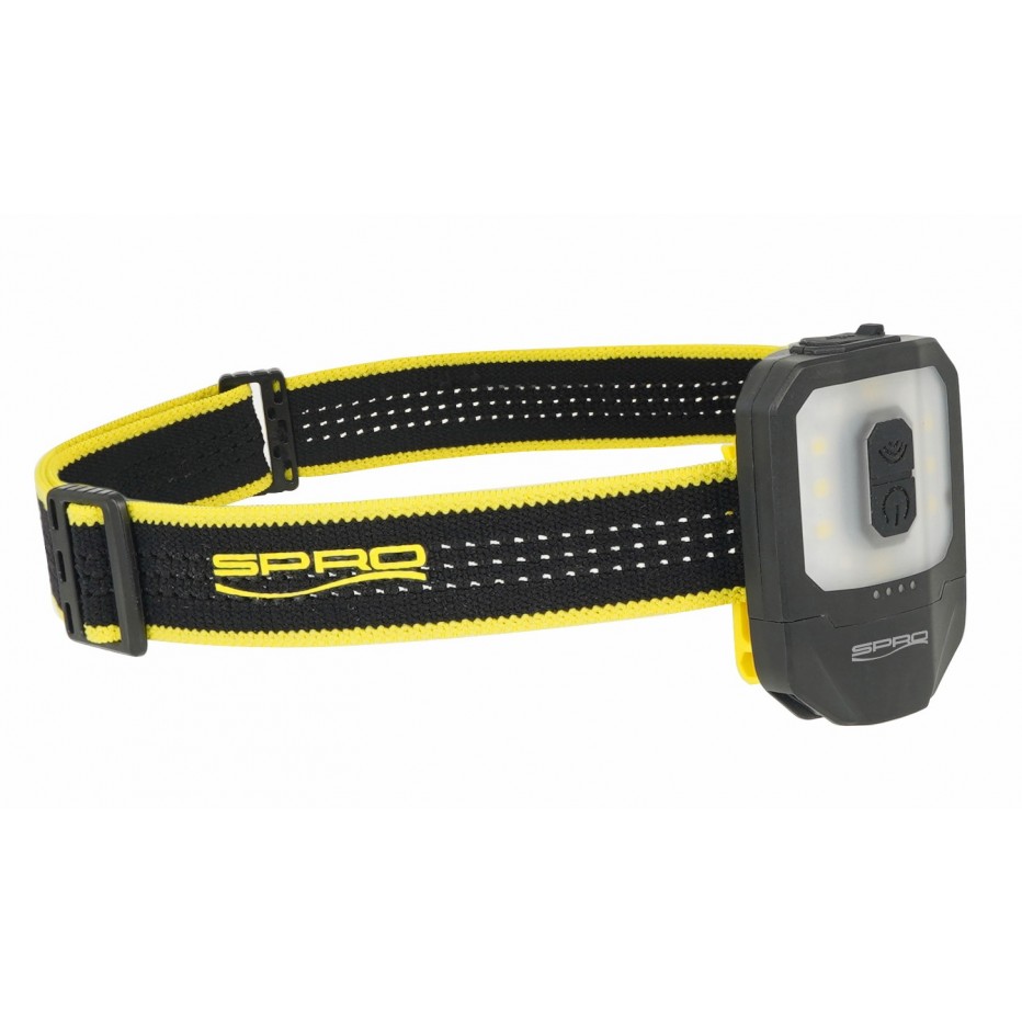 Headlamp Spro Multilight Sense USB White/Red 200L