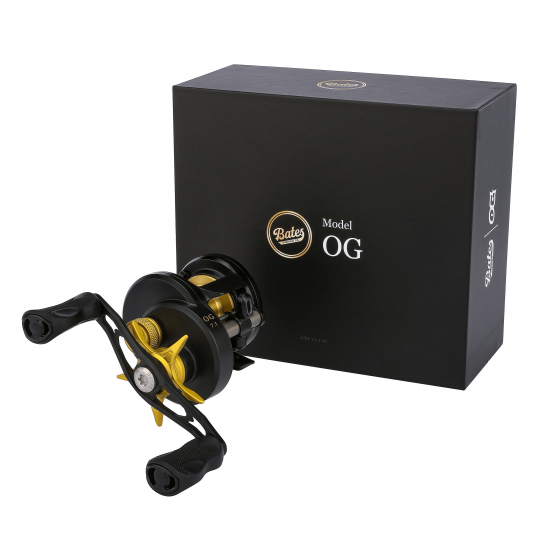 Baitcast Rollen Bates O.G. 100