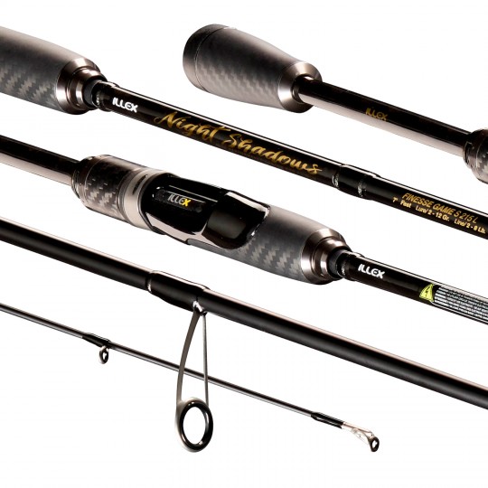 Spinning Rod Illex Night Shadows S 215 L Finesse Game