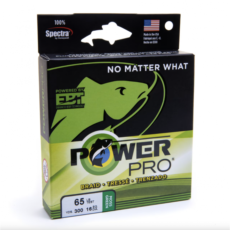 trenza Power Pro Verde - bobina de 275m