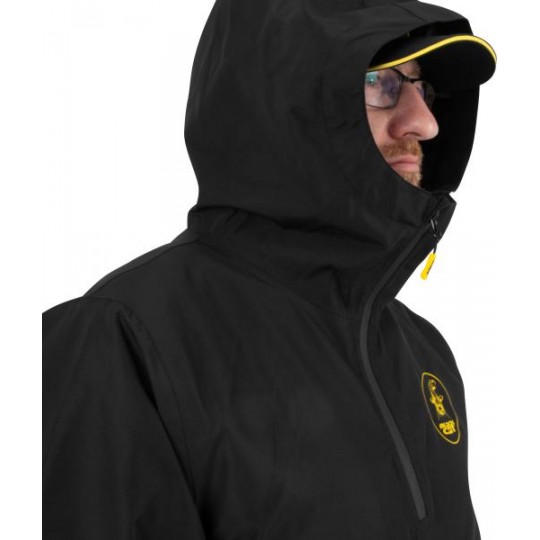 Black Cat Waterproof Smock Jacket Black