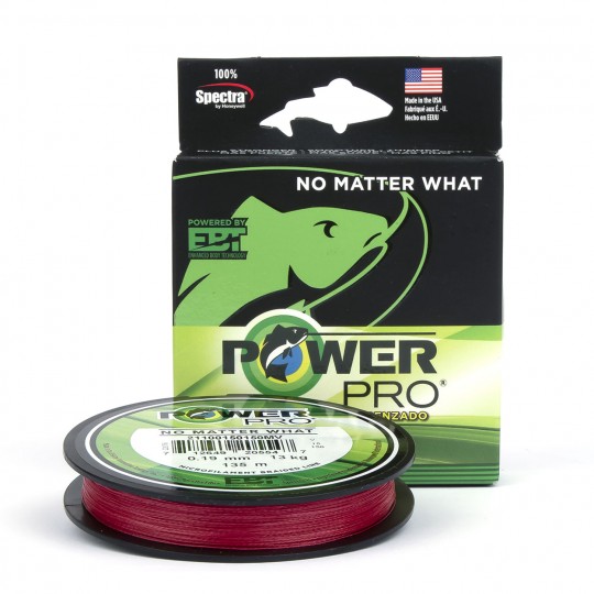 Tresse Power Pro Rouge -...