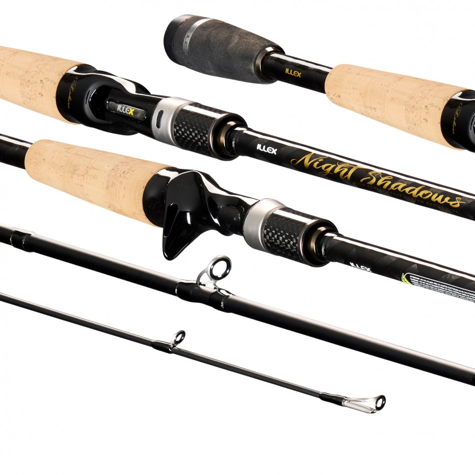 Casting Rod Illex Night Shadows B 220 MH Power Versatile