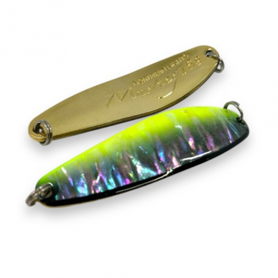 Northern Lights Muskeg Shell 5.3g Wavy Spoon