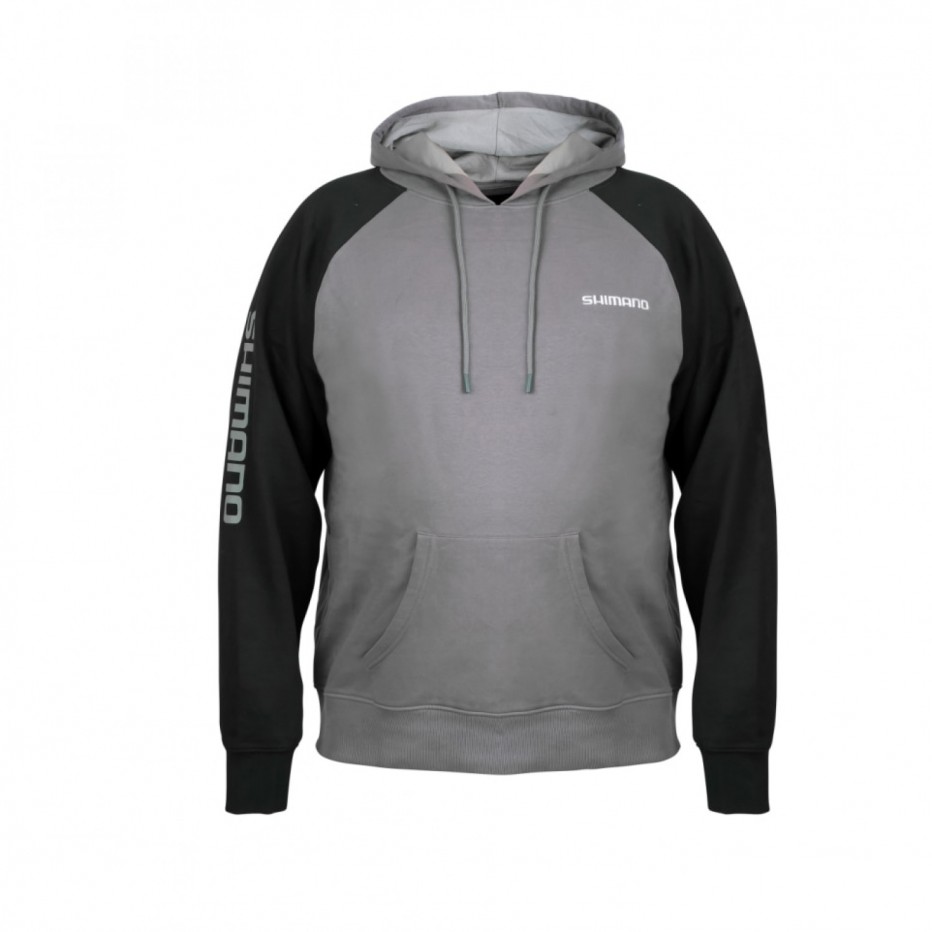 Sudadera Shimano Pull Over con capucha gris