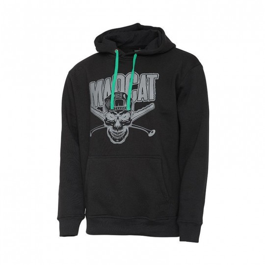 Sudadera Madcat con capucha de calavera