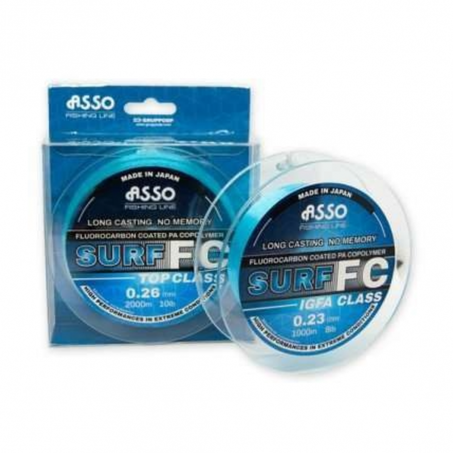 Nylon Asso Surf FC IGFA 1000m