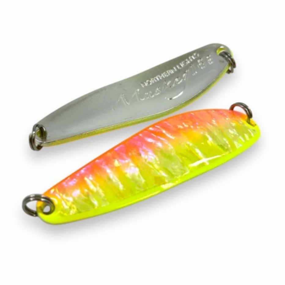 Cucharilla Oscilante Luces del Norte Muskeg Shell 7,6g