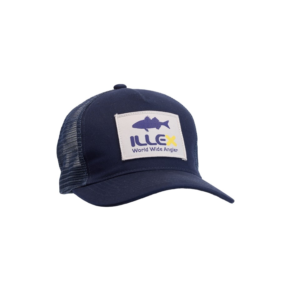 Casquette Illex Cap Trucker Sea Bass Ops Bleu Navy