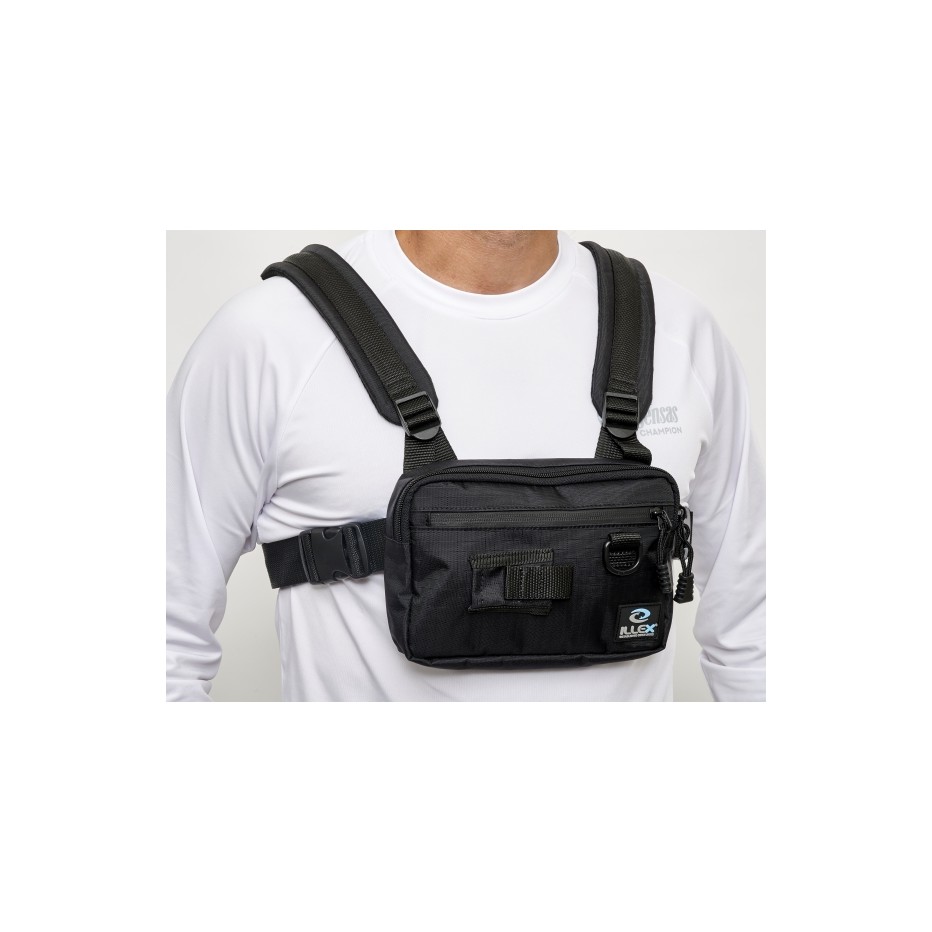 Bolsa Chest Pack Illex Session Negro