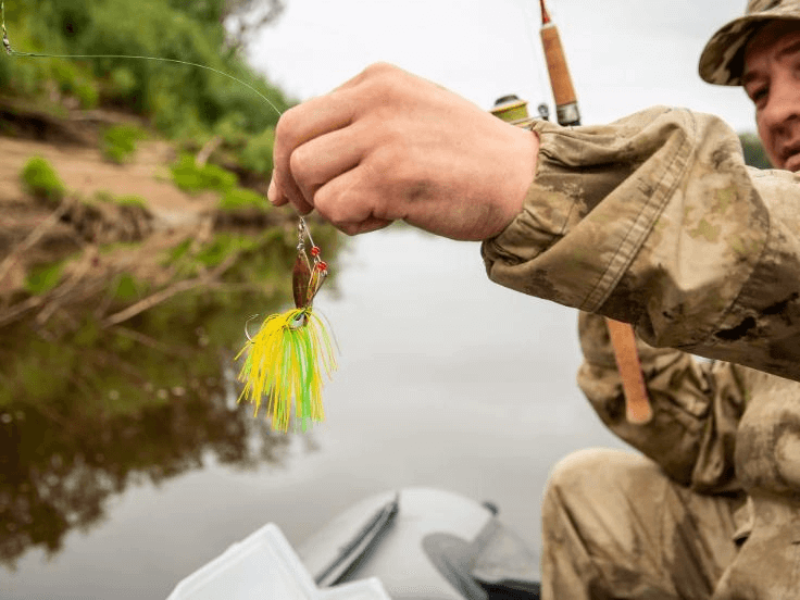 Illustration of the article How to fish with spinnerbait?